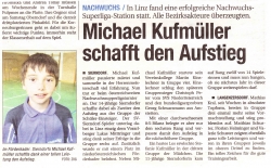 Kufmüller schafft Aufstieg - NÖN 16/2009